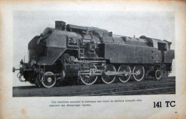 Legregeois "Locomotives des Chemins de fer Francais" Train-Vehiclehistory 1947 (2545)